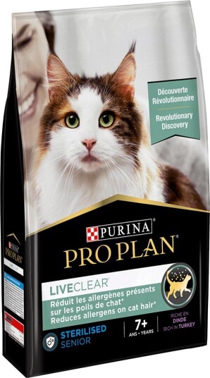 Purina Pro Plan Liveclear Sterilised Senior 7+ Kalkun 2.8 kg