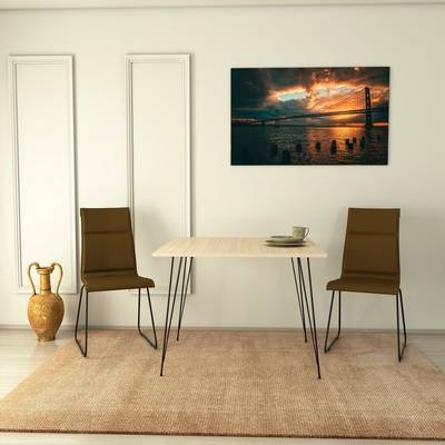 Hanah Home Bord Sandalf Square Caucasian 1598893-01-0 1645684-02-0