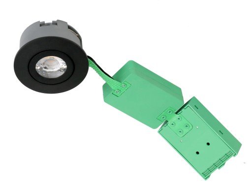 NVC Arden 40 Innbygningsspot Utendørs 6W/927 LED, Sort