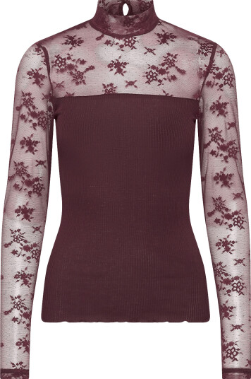 RM By Rosemunde | Rmwbalta Modal Ls T Neck Full Lace | S