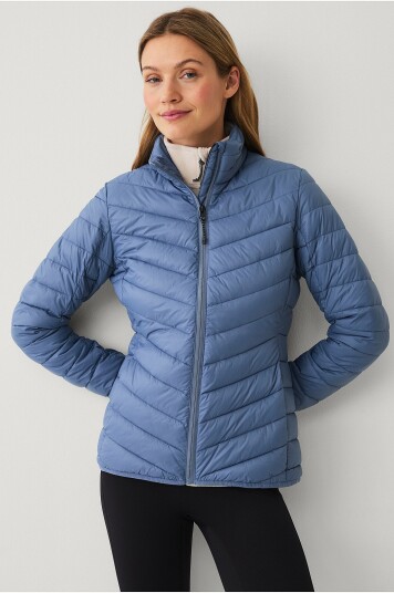 Áhkká Dun jakke LTW Down Jacket Blå