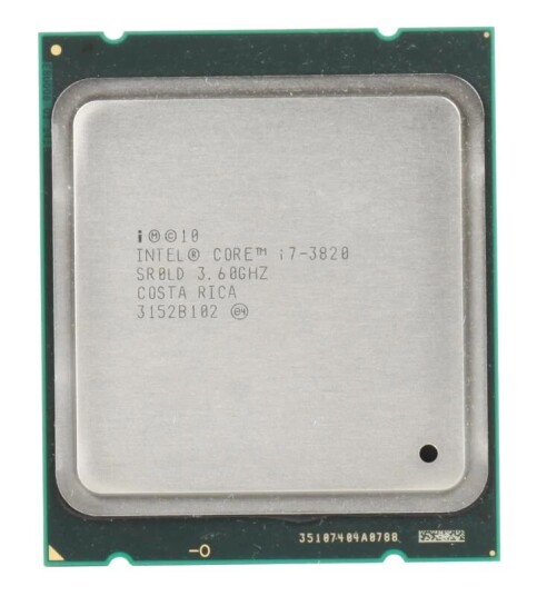 Intel Core i7-3820 3.6GHz - Socket LGA2011 231510 Intel Core i7-3820 3.6GHz - Socket LGA2011 231510