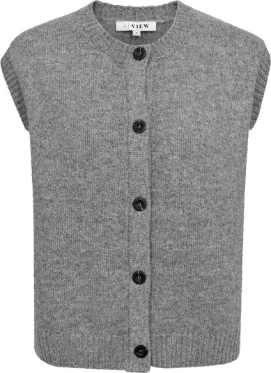 A View Rena Knit Vest Grey XL