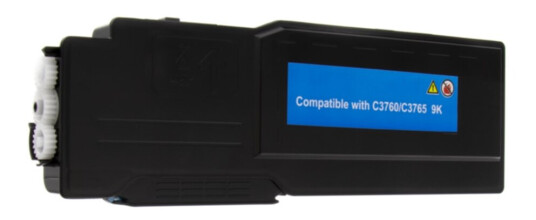 593-11122, Tonerkassett, erstatter Dell FMRYP, cyan, 9.000 sider, inkClub