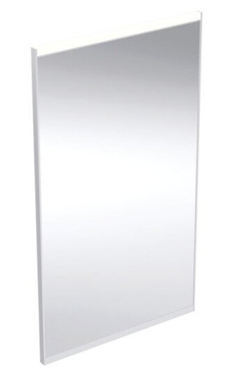 Geberit Option Plus Square speil med lys, dimbar, duggfri, 40x70 cm, aluminium