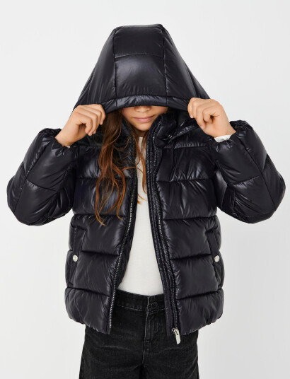 Kids Only Kognewemmy Savannah Quiltd Jacket Cp Otw Black 146