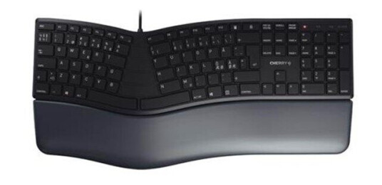 Cherry KC 4500 ERGO - Tastatur - Svart