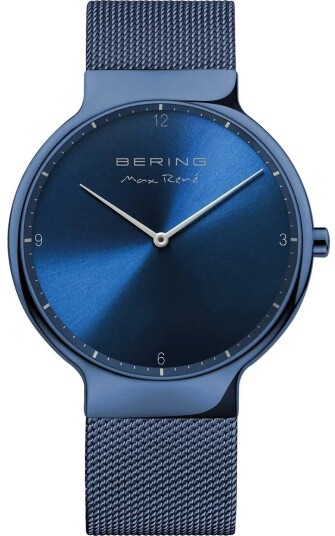 Bering Herreklokke 15540 397 Max Rene Blå/Stål Ø40 mm