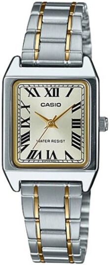 Casio Dameklokke LTP-V007SG-9BUDF Classic Sølvfarget/Stål 22x30 mm