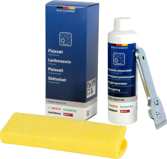 Bosch rengjøringssett for keramiske glasstopper 00312123 Bosch rengjøringssett for keramiske glasstopper 00312123