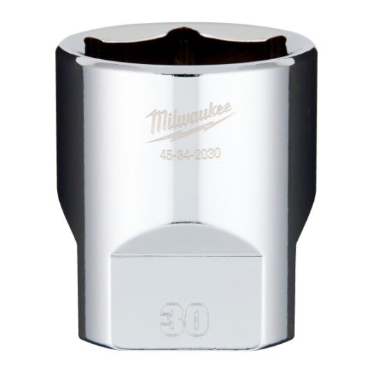 Milwaukee 1/2" Pipe Kort 30 mm Håndverktøy med Anti-rulling