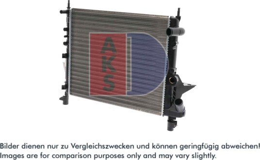AKS DASIS 181010N Radiator motorkjøling