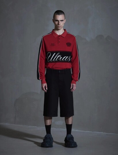 HAN Kjøbenhavn Washed Cotton Shorts   Black   54