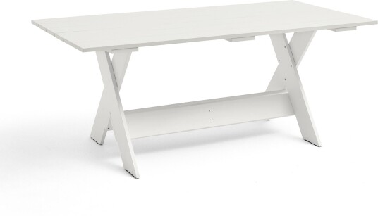 Hay - Crate Dining Table L180 - White - Utendørs Spisebord - Gerrit Rietveld - Hvit - Tre
