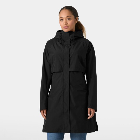 Helly Hansen Women's Sienna Raincoat Svart XL