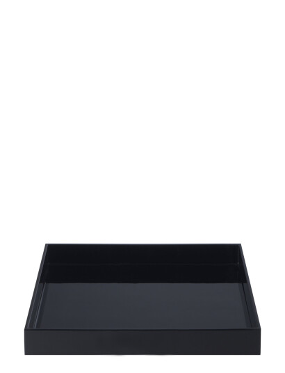 Mojoo Lux Lak Bakke   Black   30X30X3.5CM