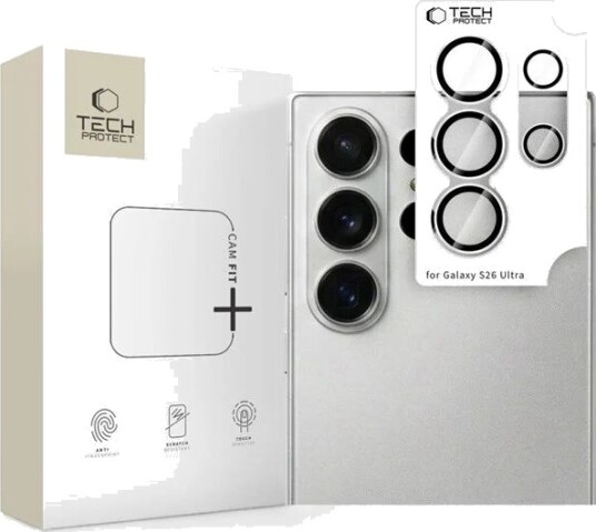 Tech-Protect Camring Fit+ Kameradeksel for Samsung Galaxy S26 Ultra - Beskyttelse av Kameralinse