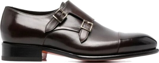 Santoni Herre Sko Brun 44 EU,