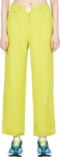 Stella McCartney Dame Bukser Gul S, Stella McCartney Dame Bukser Gul S,