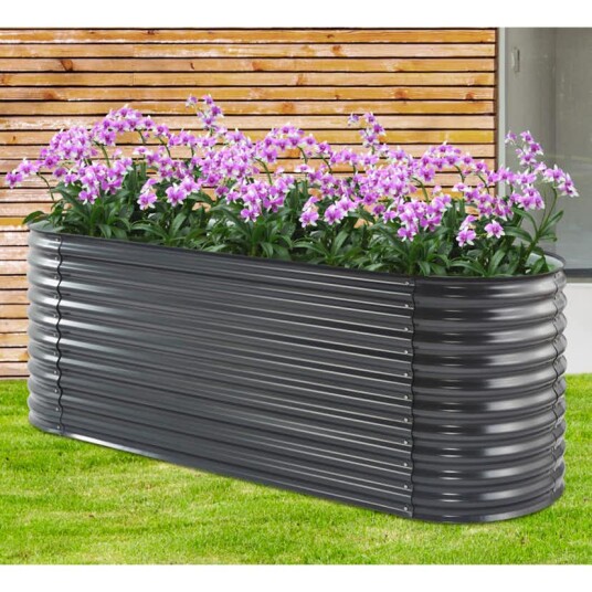Plantekasse Metalcraft Galvanisert Stål 240 cm Plantekasse Metalcraft Galvanisert Stål 240 cm