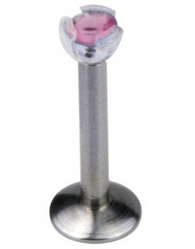 Clear Cut Labret Rosa