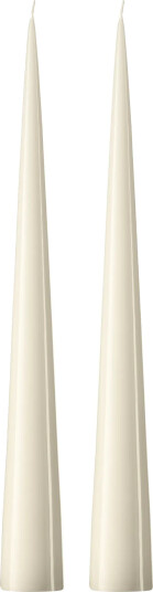 ester & erik ester & erik kjeglelys 37 cm 2 stk. lakket Ivory 06 0 ester & erik ester & erik kjeglelys 37 cm 2 stk. lakket Ivory 06 0