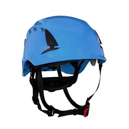 3M SecureFit X5003VE Vernehjelm dobbelt godkjenning ventilert 1000V Blå Hodebeskyttelse 3M SecureFit X5003VE Vernehjelm dobbelt godkjenning ventilert 1000V Blå Hodebeskyttelse