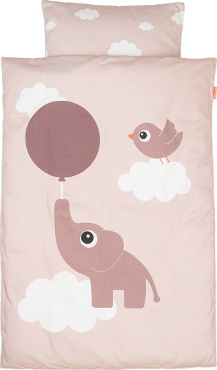 Done by Deer Sengesæt Junior Dk Elphee Pudder - Pink - ONE SIZE