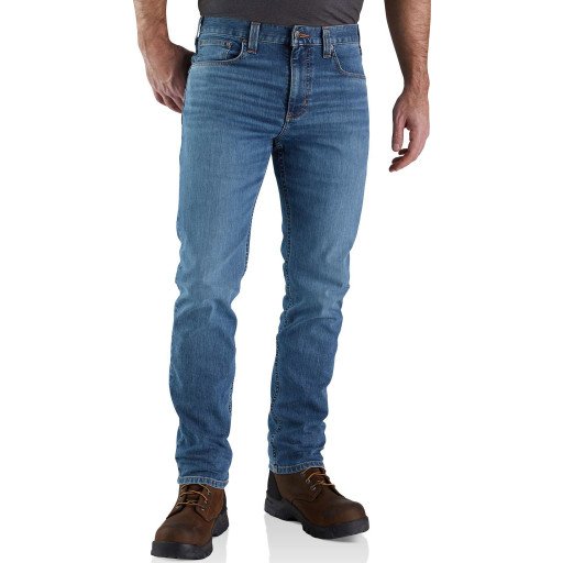 Carhartt Rugged Flex Straight Tapered Jeans 42 Blå