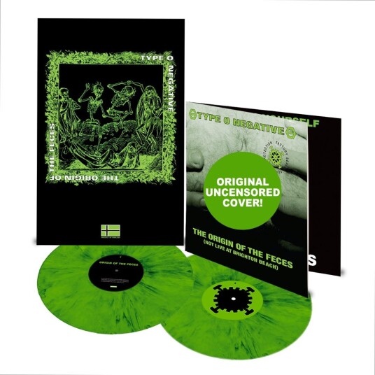 Type O Negative  The Origin Of The Feces (Not Live At Brighton Beach)  LP/Vinyl