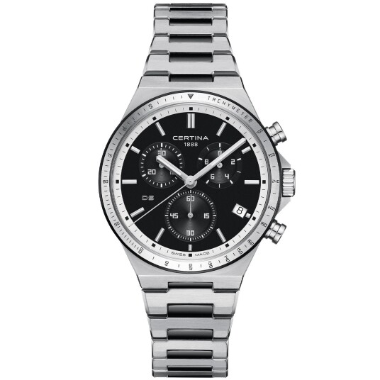 Certina DS-7 Chronograph C0434172205100 - Herre - 41 mm - Analog - Kvarts urverk - Safirglass