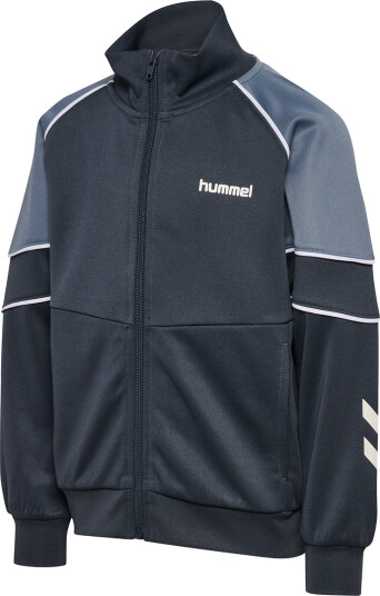 Hummel Cardigan HmlJr Ombre Blue Hummel 4 år (104) Cardigan Blå Grå Marineblå