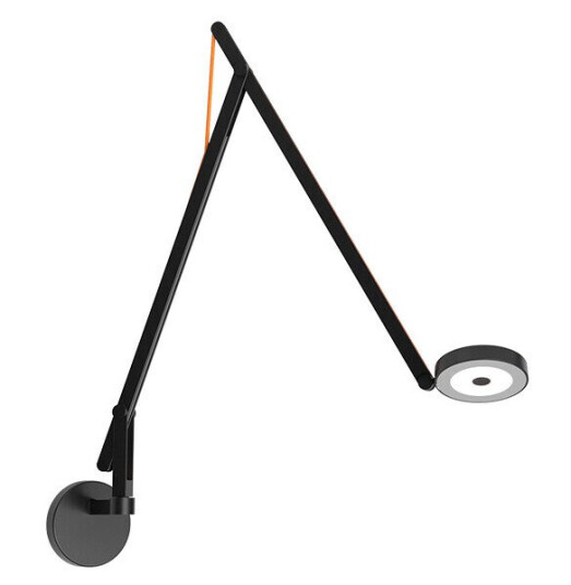 Rotaliana String W2 Vegglampe DTW Matt Black/Orange