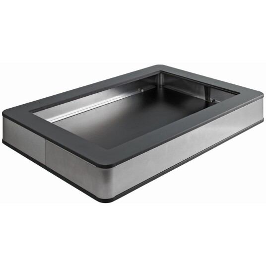 VEGA Basedel Fundale 8,5 cm, GN 1/1; 63x42.5x8.5 cm (LxBxH); Antrasitt; Rektangulær