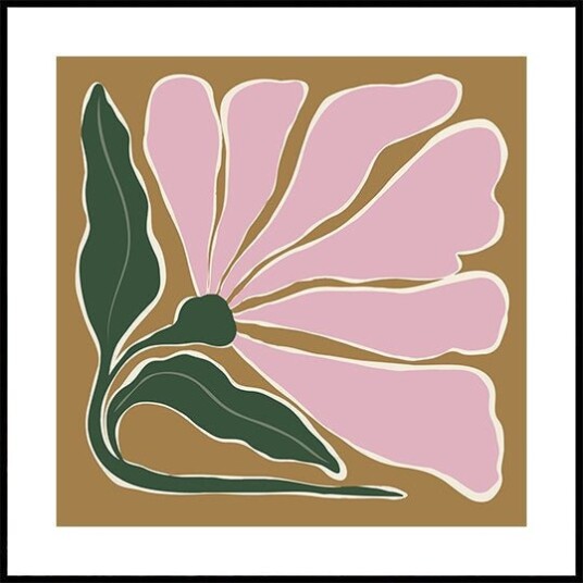 Big Blooming V Plakat Plakat / 50x50cm Big Blooming V Plakat Plakat / 50x50cm