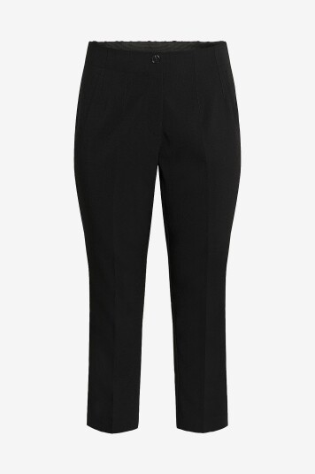 KAFFE Curve - Bukser kcElia 7/8 Pants - Svart KAFFE Curve - Bukser kcElia 7/8 Pants - Svart