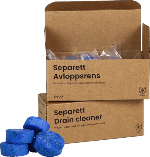 Separett 1118-01 Avløpsrens 5-pakning tabletter, Baderom