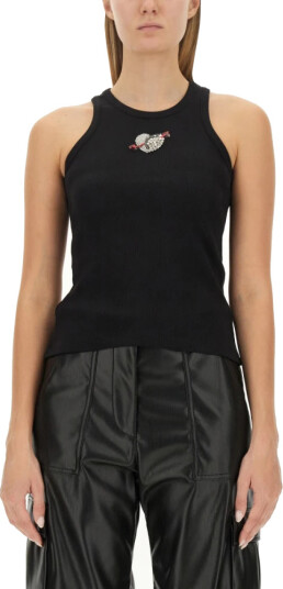 Msgm Dame Topper Svart M, Msgm Dame Topper Svart M,