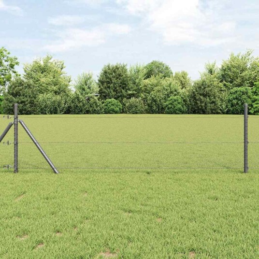 Hevegjerde Grå 0.6x10 m Stål