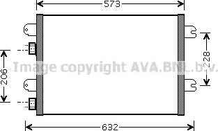 Kondensator klimaanlegg PRASCO RTA5317