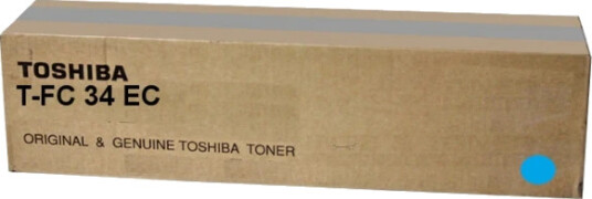 Toshiba Toner Cyan T-FC34E-C (11.500 sider) Original Toshiba Toner Cyan T-FC34E-C (11.500 sider) Original