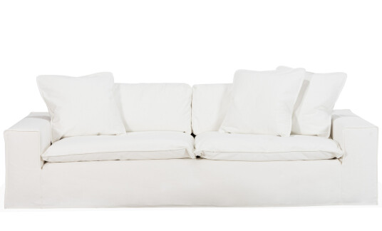 Soffadirekt DOVER Grand Deluxe 4 seters sofa Hvit