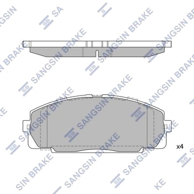 Hi Q SP2077 Bremseklosser