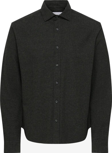 ONLY & SONS Onsalon Ls Slim Shirt Frml BELUGA M