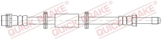 Bremseslange QUICK BRAKE 32.826