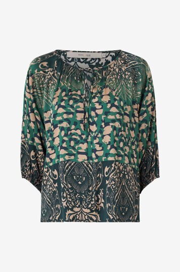 Costamani - Topp Boston ss Blouse - Grønn