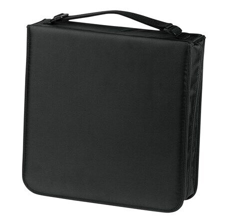 Hama CD/DVD Wallet Nylon for 208 Plater - Svart Hama CD/DVD Wallet Nylon for 208 Plater - Svart