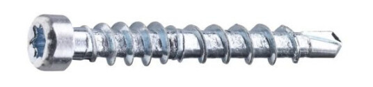 Grabber LTX28Z200 Listskrue med bits 3,3 x 28 mm 200-pakning Sink Innfesting