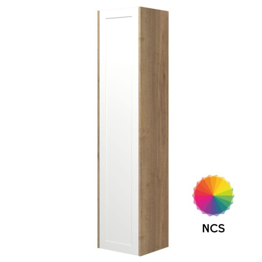 Dansani Inzo Ramme Høyskap Slim 1 dør Natur Eik/ncs Farge / 40cm Versjon B Venstre Hengslet Dansani Inzo Ramme Høyskap Slim 1 dør Natur Eik/ncs Farge / 40cm Versjon B Venstre Hengslet