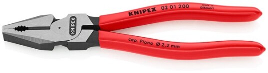 Knipex Kombinasjonstang 180 mm med Flerkomponentgrep